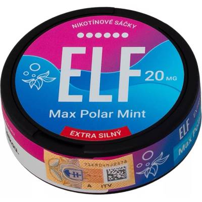 Elf Bar Max Polar Mint 20 mg/g 20 vrecúšok