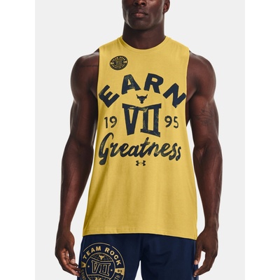 Under Armour UA Pjt Rk Earn Greatness Tnk žlutá – Zbozi.Blesk.cz