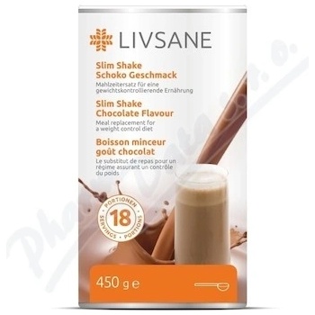 Livsane Dietní výživový koktejl čokoláda 450 g