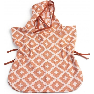 KipKep mušelínové PONCHO Emberglow Red