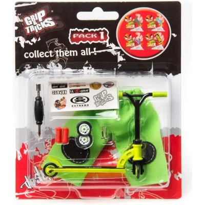 Играчка за пръсти Скутер, зелен