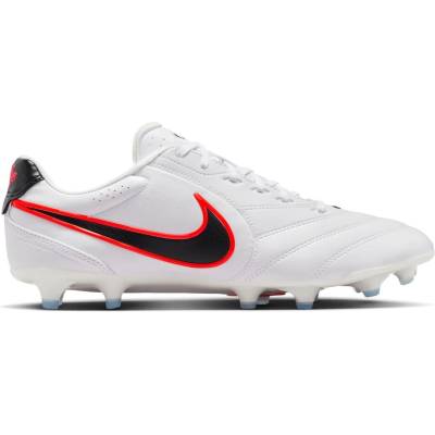 Nike Футболни бутонки Nike Mens Nike Tiempo Ligera Pro Firm Ground Football Boots - White/Black