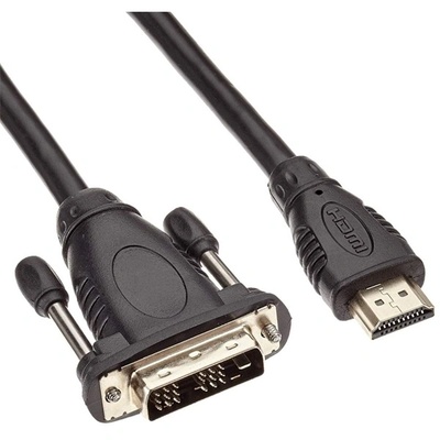 PremiumCord HDMI - DVI-D кабел (18+1), двойно екраниран, златни конектори, 10m, PremiumCord, kphdmd10 (KPHDMD10)