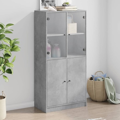 vidaXL 11461.3295867 Highboard s dvířky 68x37x142 cm