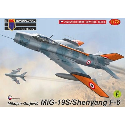 Mikojan-Gurjevič MiG-19S/Shenyang F-6 - Kovozávody Prostějov KPM0497 1/72