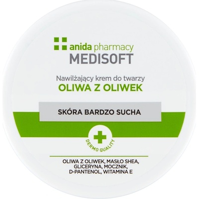 Anida Medisoft hydratační krém na obličej s olivovým olejem 100 ml