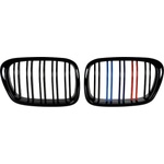  Решетки за bmw e39 (1995-2003) - двойни с три цвята (px-zw-048)
