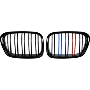  Решетки за bmw e39 (1995-2003) - двойни с три цвята (px-zw-048)