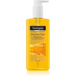 Neutrogena Curcuma Clear мицеларен, почистващ грима гел 200ml