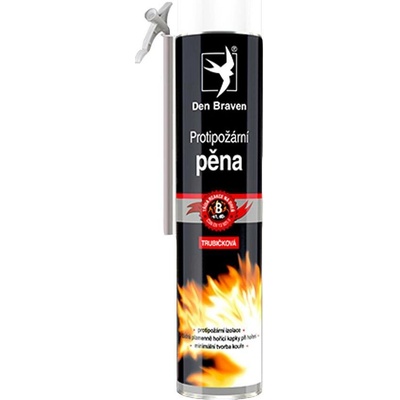 Den Braven montážní pěna protipožární, trubičková, 750 ml