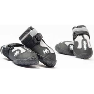 Alcott Adventure Boots - кучешки ботушки, черни със светлоотразителни детайли, размер S, дължина на стъпалото 5, 5 см APLSM