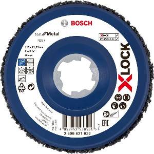 Bosch X-LOCK Почистващ диск N377 Best for Metal, Ø115 мм 2608621832 (2608621832)
