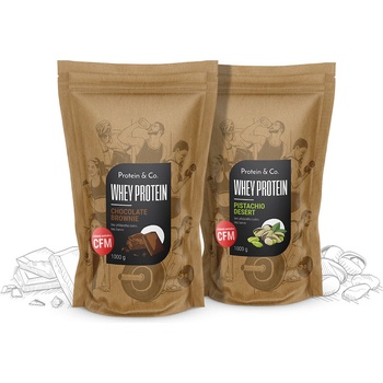 Protein&Co. CFM WHEY PROTEIN 80 2000 g