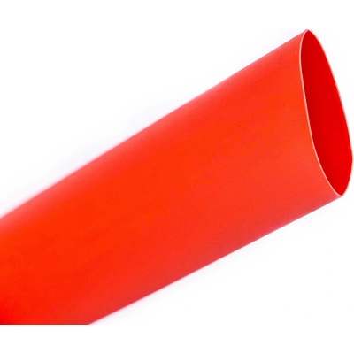 Tracon Červená zmršťovacia bužírka 2:1 ø12,7mm->ø6,4mm 1m ZS127P