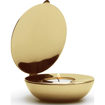 Design House Stockholm Shell свещник за чаени свещи, месинг (1004-8800)