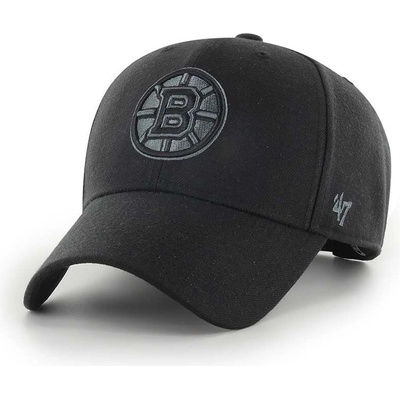 47 brand Шапка с козирка 47 brand NHL Boston Bruins в черно с апликация H-MVPSP01WBP-BKC (H.MVPSP01WBP.BKC)