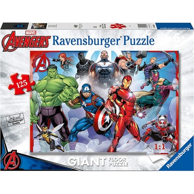 Ravensburger Пъзел за под Ravensburger от 125 части - Отмъстителите (5643)