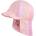 maximo Детска шапка с козирка maximo Kid's Mini Schildmütze Musselin Cap - Zartrosa / Streifen - размер 51 cm (904-1882-1313)