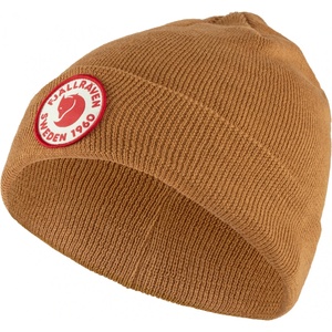 Fjällräven Детска зимна шапка (beanie) Fjällräven Kid's Kids 1960 Logo Hat Beanie - Acorn - размер One Size (204-6601-0111)