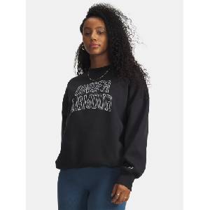 Under Armour Дамски суитшърт Under Armour Rival Flc OS Varsity Crew-BLK Under Armour | Cheren | ЖЕНИ | XS