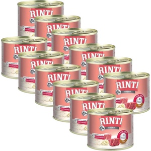 RINTI Консерва RINTI SENSIBLE говеждо + ориз 12 x 150 г
