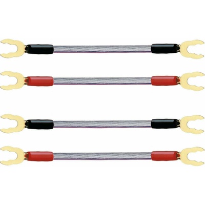 Oehlbach JUMP! LS-Bridges 4 x 10cm 10 cm Черeн-Червен Hi-Fi високоговорител кабел (5005-OEHLBACH)