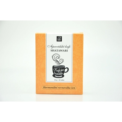 Ajurv édské kafe s bylinou Shatawari, 50 g