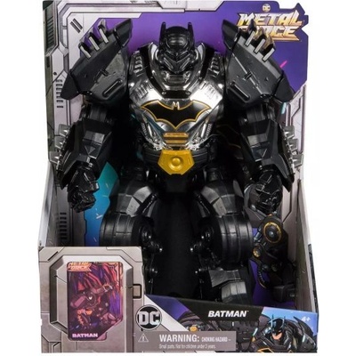 Spin Master DC Comics: Фигура на Force Metal Batman - 30 см (6072679)