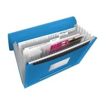 Esselte Briefcase with 6 compartments esselte vivida, blue