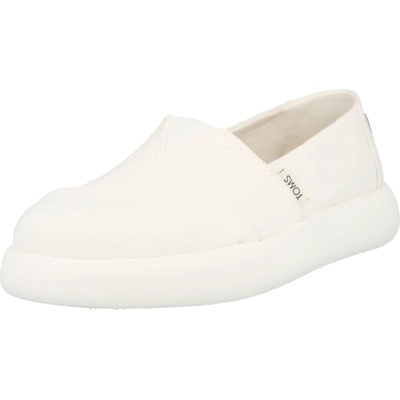 TOMS Спортни обувки Slip On 'Alpargata Mallow' бяло, размер 10