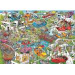 Ravensburger - Puzzle Ray's Comic: Future Time - 1 000 piese