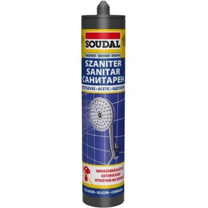 Soudal Sanitary Silicone - санитарен силикон Черен (5552)