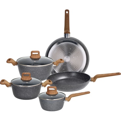 Tognana Комплект съдове за готвене forged wild stone, 8 части (yn79108wilda)