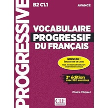 Vocabulaire progressif du francais 3E livre + CD + Appli-web