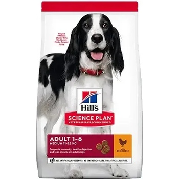Image 1 of Hill's Храна за кучета Hills Dog Adult Medium с пилешко (604274)