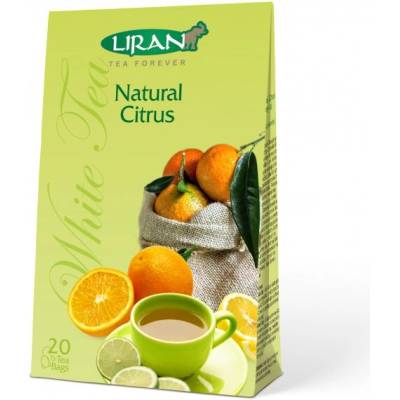 Liran čaj biely CITRUS vrecká 20 x 1,5 g