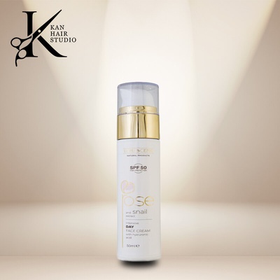 Дневен крем за лице с розово масло spf 50