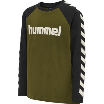 Hummel Тениска с дълъг ръкав Hummel BOYS T-SHIRT L/S 213853-6086 Размер 140