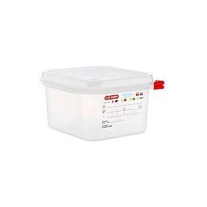 araven Контейнер с капак HACCP GN1/6 100 мм 1.7 л пластмаса 1 бр