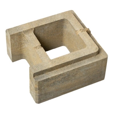 BEST Tvárnice MAESTRA IV poloviční koncová 300x300x150 mm colormix sand