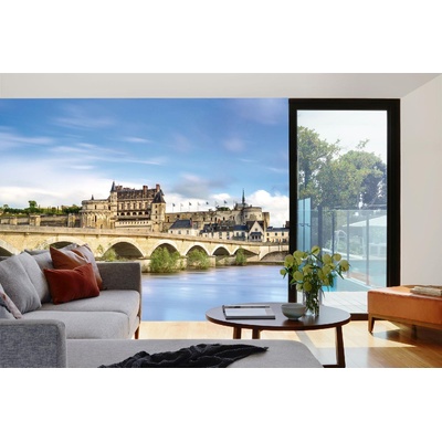 DIMEX ART Самозалепваща се флизелинова фототапета река лоара 375 x 250 см