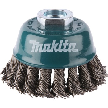 Makita Чашова четка makita от стоманена тел, плетена тел 0, 5 мм, 75 мм d-24131 (d-24131)