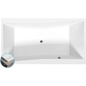 POLYSAN - Вана Quest Slim, 180x100x49 см, бяла 78511S (78511S)