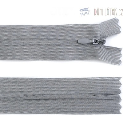 Zips skrytý nedeliteľný, dĺžka 20 cm