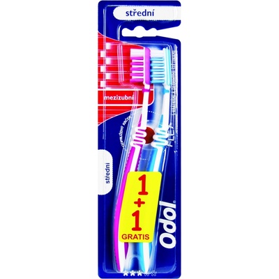 Odol zubní kartáček střední 2 ks