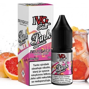 IVG E-Liquids Salt Pink Lemonade 10 ml 20 mg