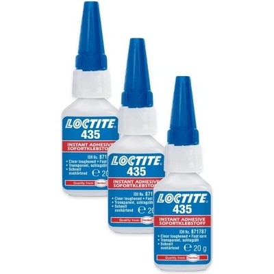 Loctite 435 sekundové lepidlo 20 g 3 ks