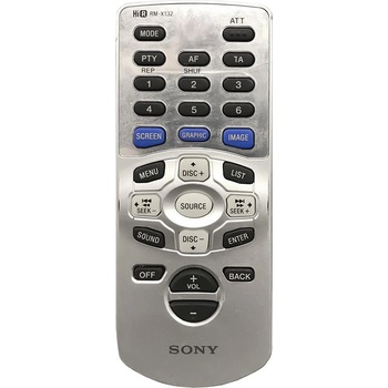 съвместим SONY RM-X132 - съвместимо дистанционно управление на марката General (RM-X132)
