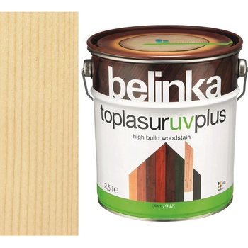 Belinka Toplasur UV Plus 2,5 l Bezfarebná