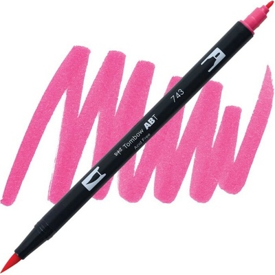 Akvarelová oboustranná fixa TOMBOW ABT, Hot Pink (743)